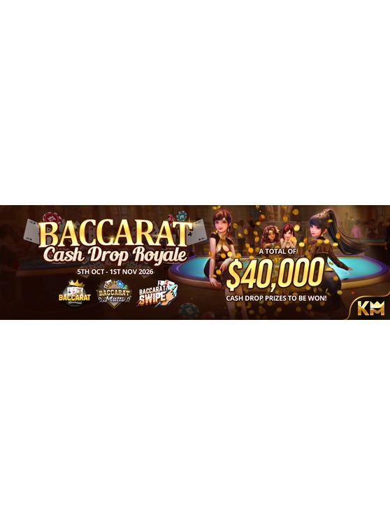 Kingmidas Games Baccarat Cash Drop Royale